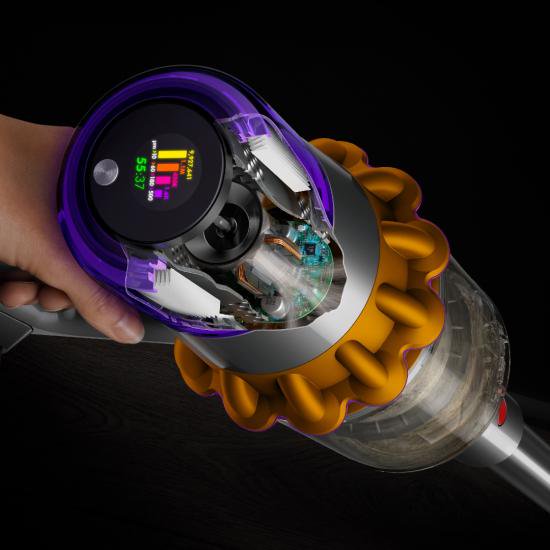 Пылесос Dyson V15 Detect Absolute серебристый купить,0