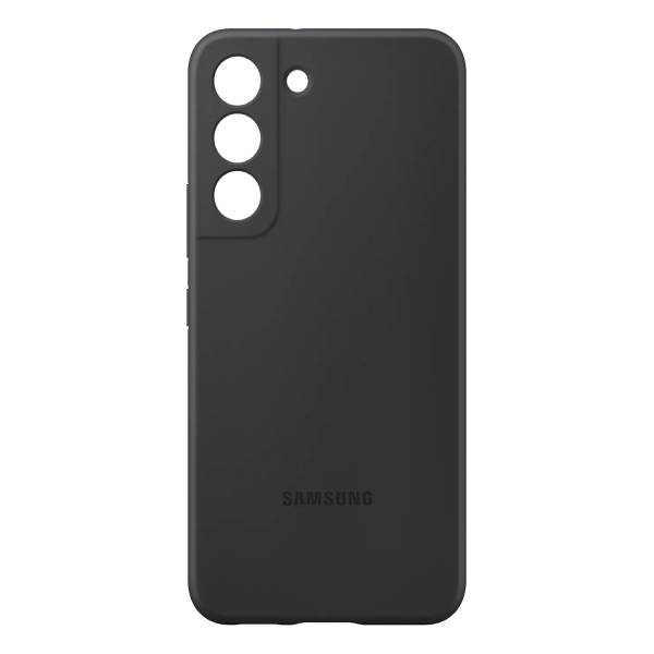 Чехол Samsung Silicone Cover для Samsung Galaxy S22 черный купить,NaN