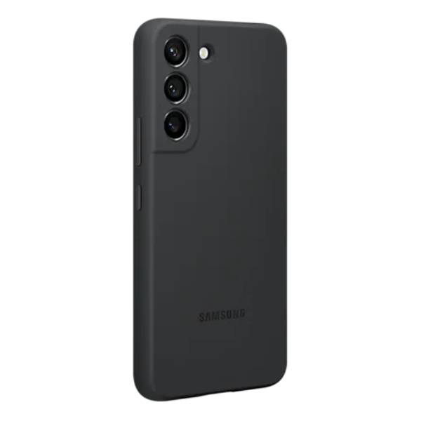 Чехол Samsung Silicone Cover для Samsung Galaxy S22 черный купить,NaN