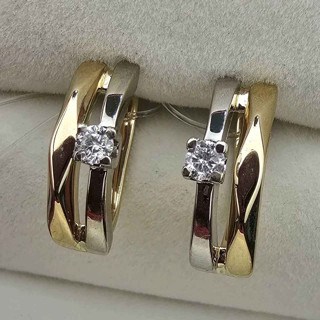 Серьги Deimantas 106932339 4,34гр 0,196ct. купить,NaN