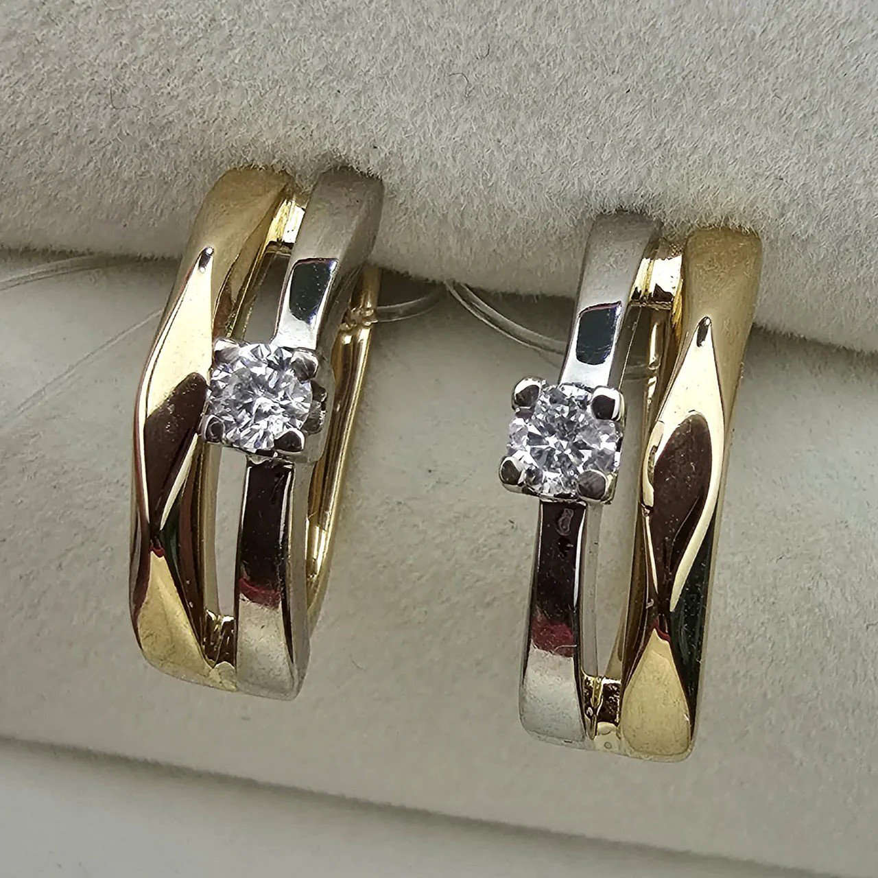 Серьги Deimantas 106932339 4,34гр 0,196ct. купить,NaN