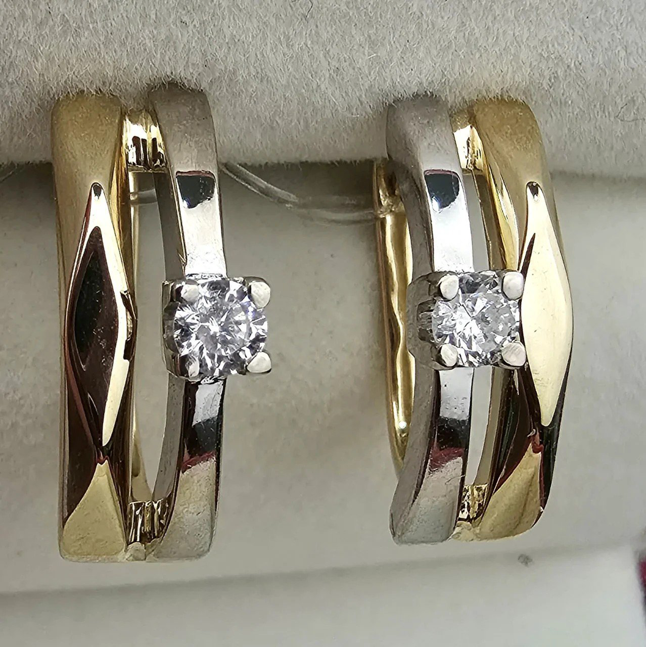 Серьги Deimantas 106932339 4,34гр 0,196ct. купить,NaN