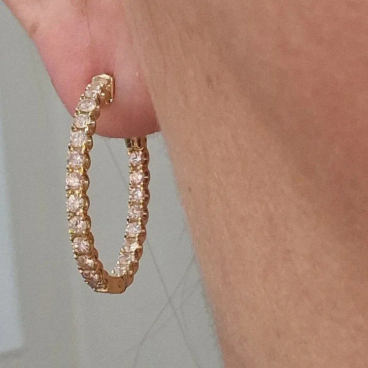 Серьги Deimantas 106724073 9,08гр 1,78ct. купить,NaN