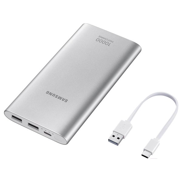 Power Bank Samsung 10000mAh серебристый купить,NaN