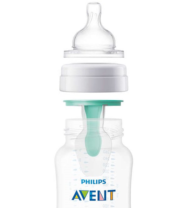 Бутылочка для кормления Avent Anti-Colic c клапаном AirFree 125мл  купить,NaN