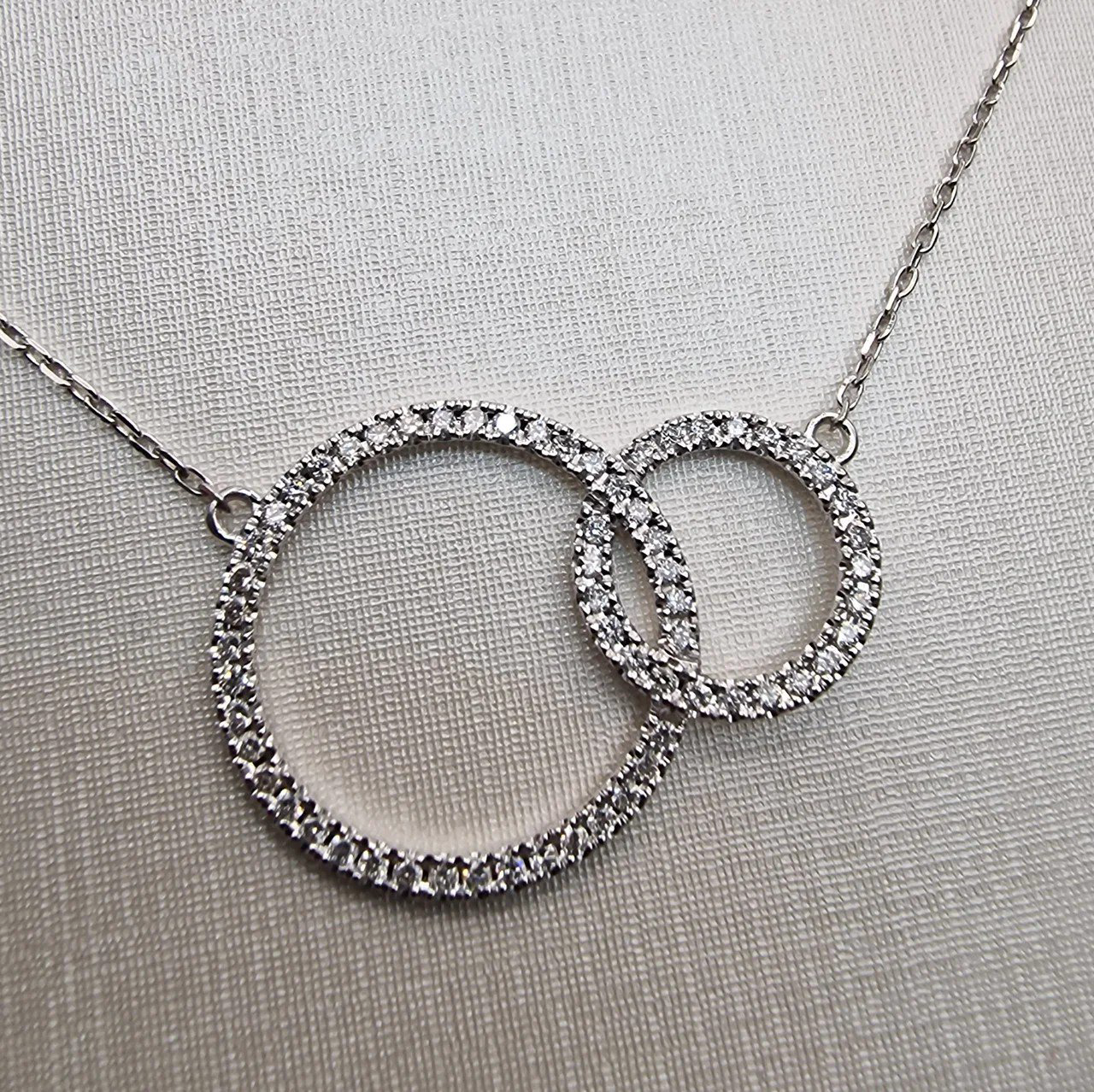 Колье Deimantas 106744684 46см 3гр 0,42ct. купить,NaN
