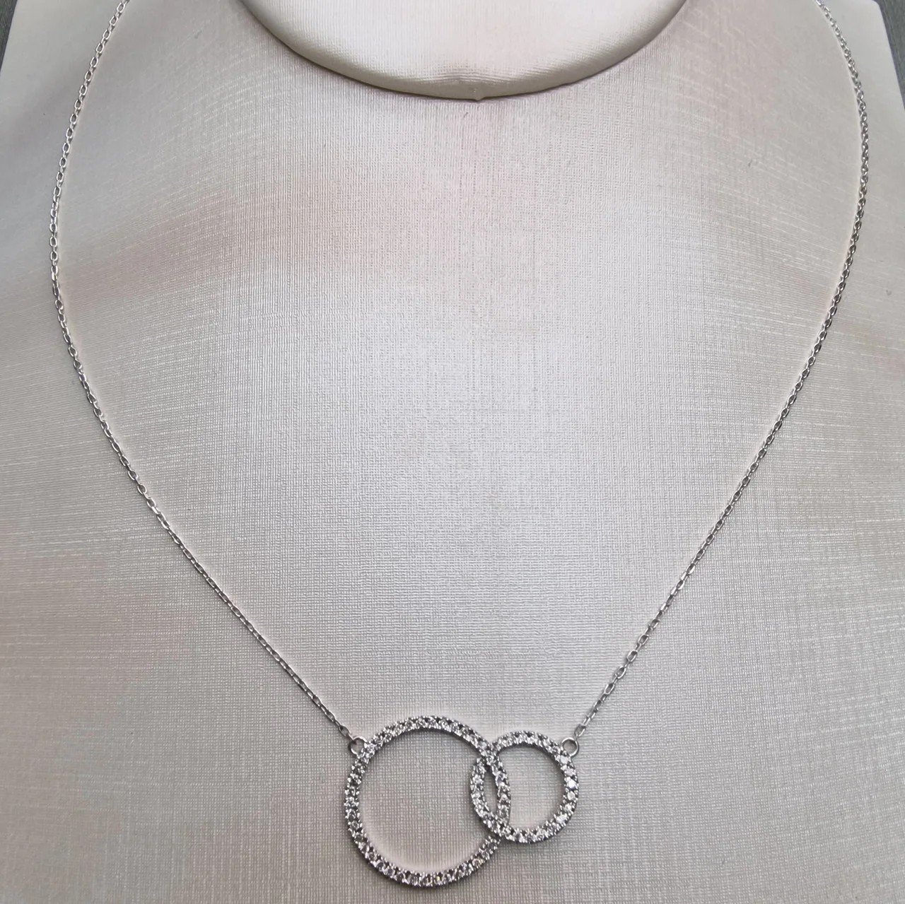 Колье Deimantas 106744684 46см 3гр 0,42ct. купить,NaN