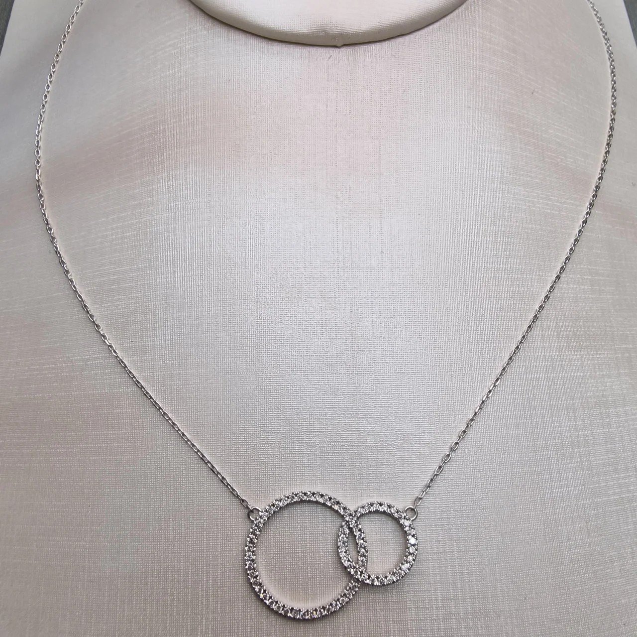 Колье Deimantas 106744684 46см 3гр 0,42ct. купить,NaN