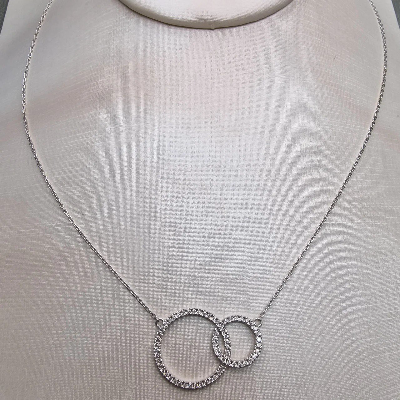 Колье Deimantas 106744684 46см 3гр 0,42ct. купить,NaN