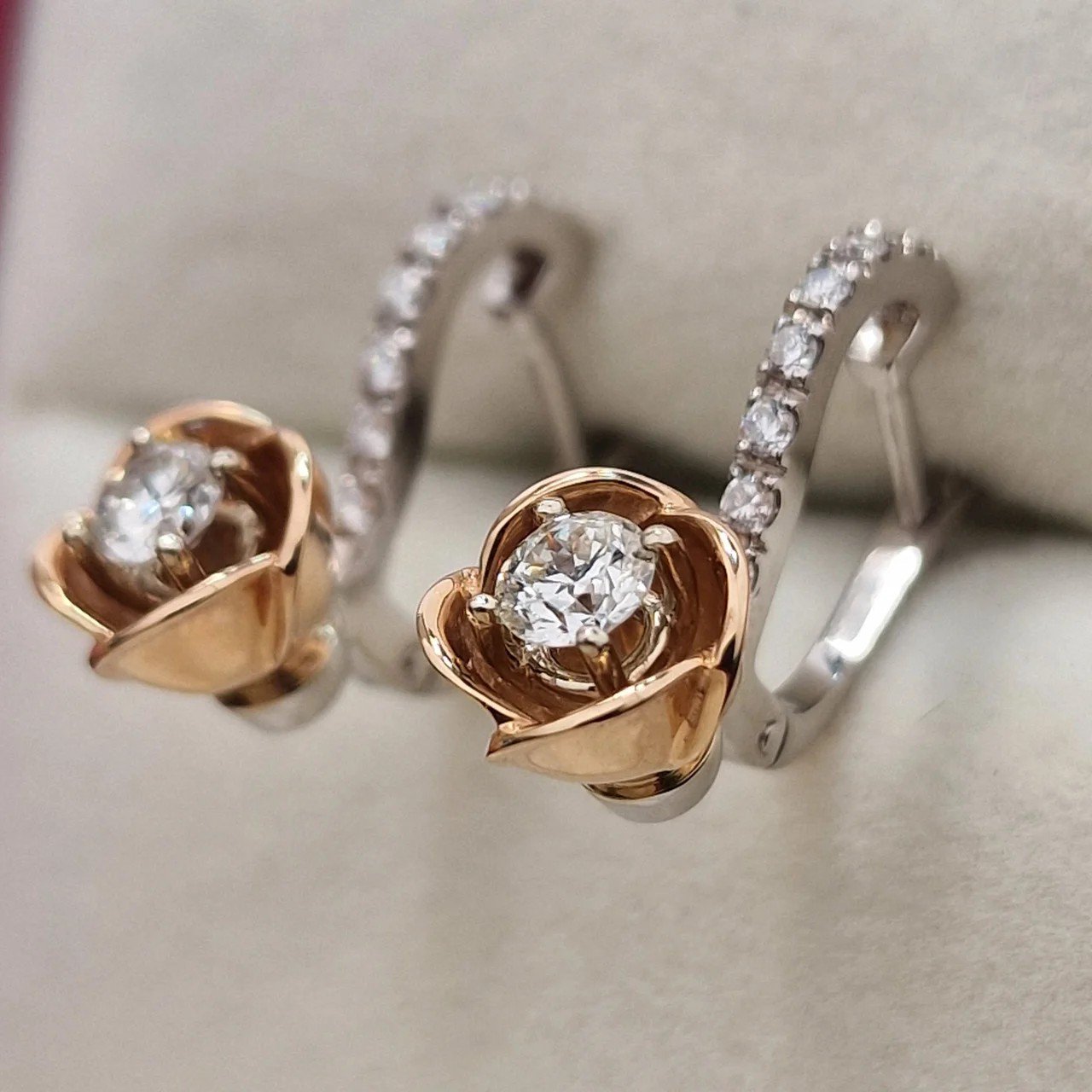 Серьги Deimantas 106724098 4,99гр 0,7ct. купить,NaN