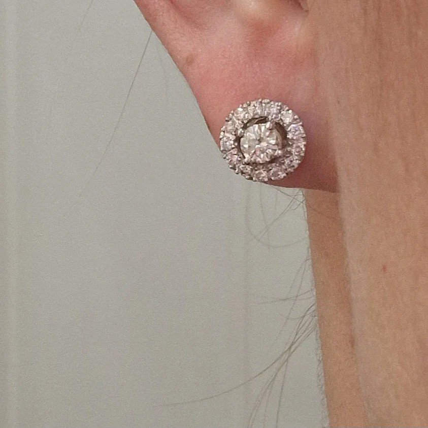 Серьги Deimantas 106724096 4,48гр 0,96ct. купить,NaN