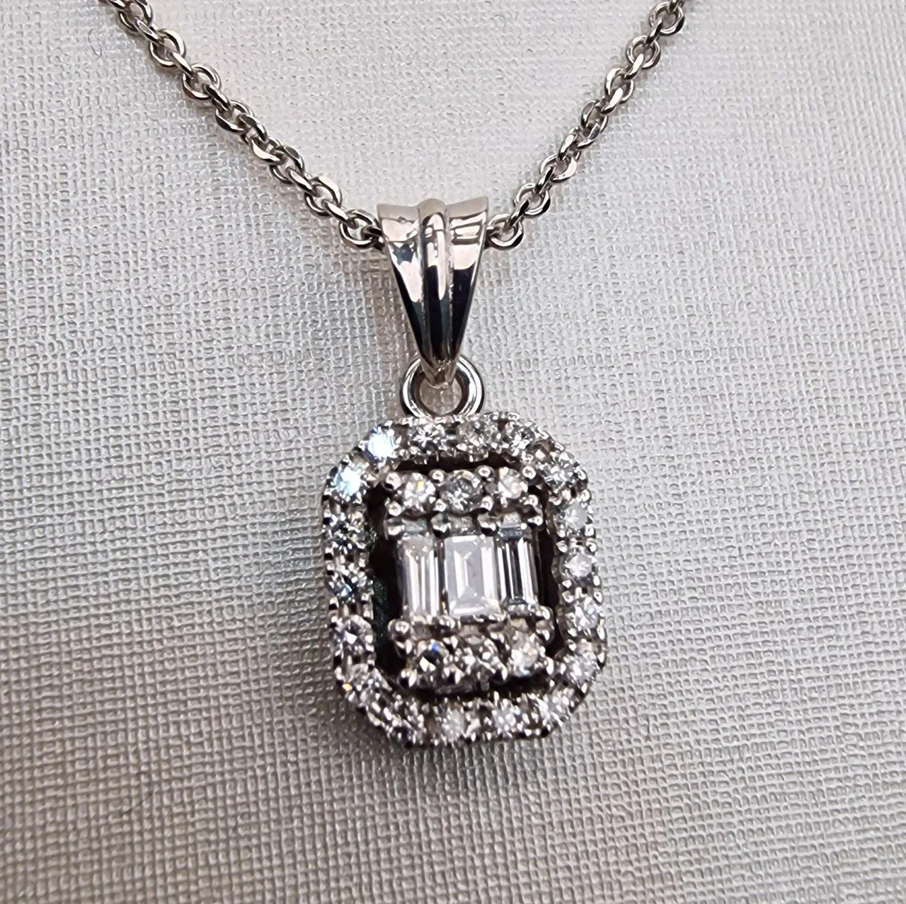 Колье Deimantas 106744679 45см 1,57гр 0,41ct. купить,NaN