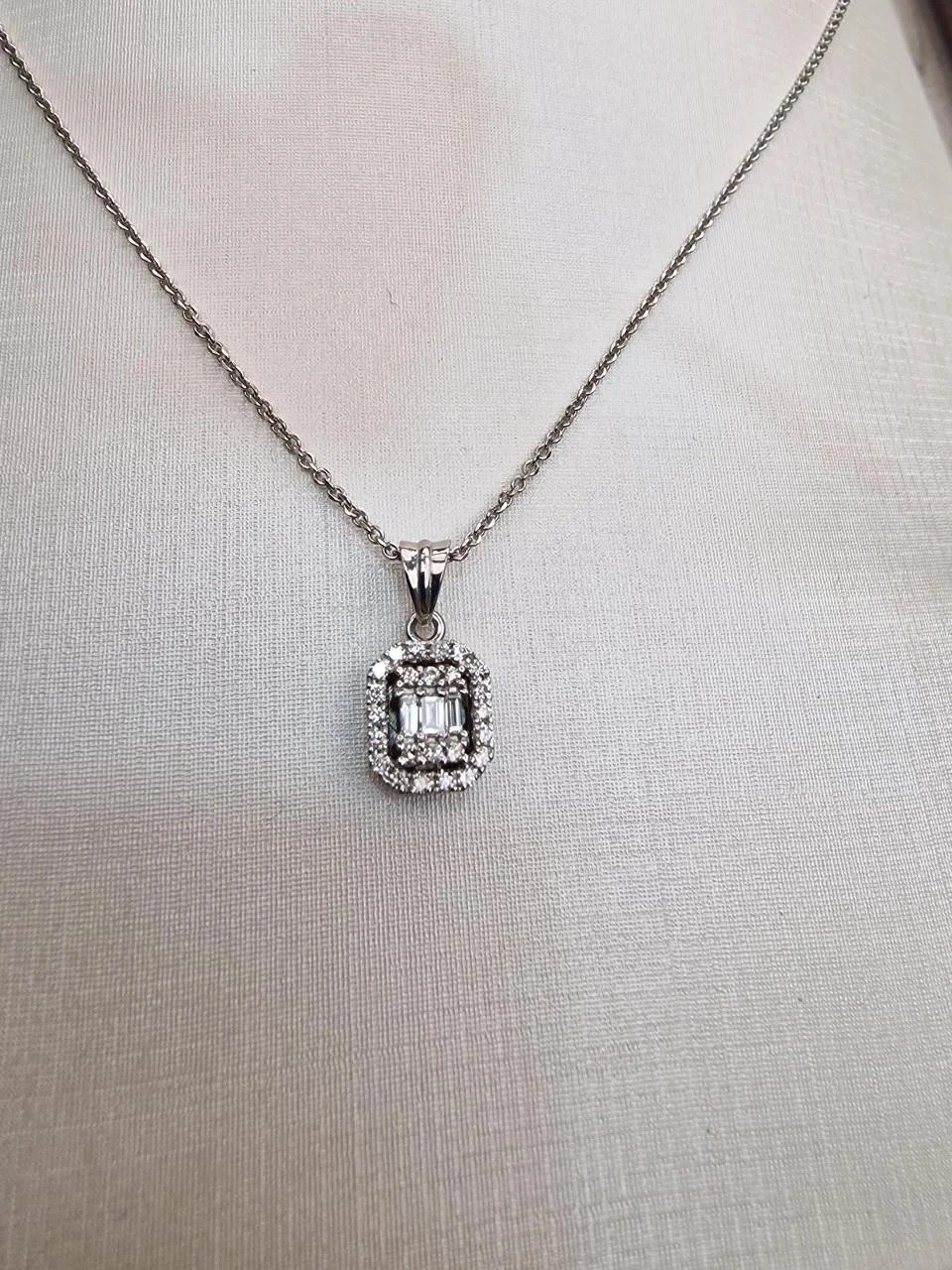 Колье Deimantas 106744679 45см 1,57гр 0,41ct. купить,NaN
