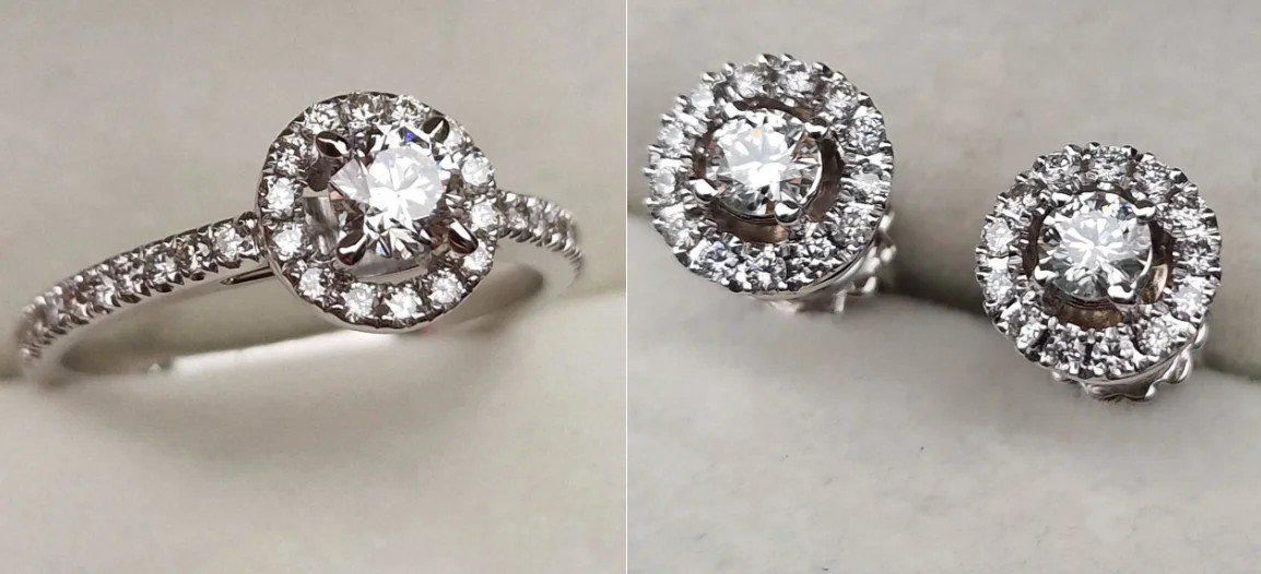 Комплект Deimantas 106767701 0,80ct 0,96ct. купить,NaN