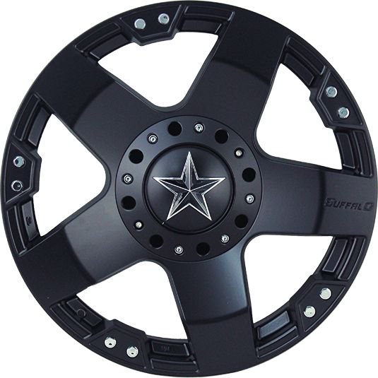 Комплект дисков Buffalo BW-775 6х135-139.7 R17х9 СВ106.3 ЕТ-12 matte-black купить,NaN