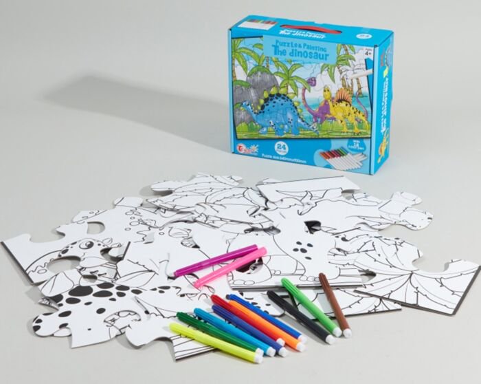 Пазлы Puzzles Динозавр 24дет купить,NaN