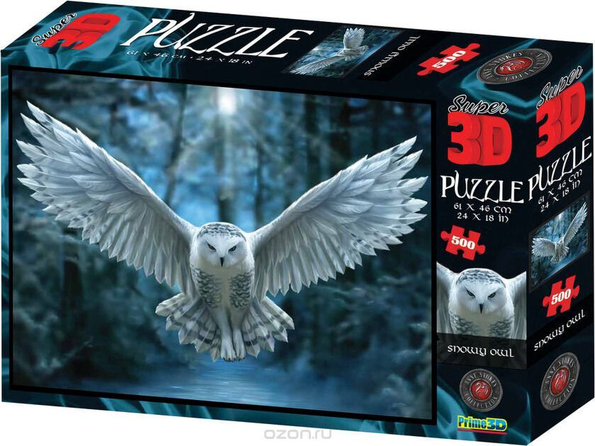 Пазлы Prime3D Super 3D Ночной страж 500эл купить,NaN