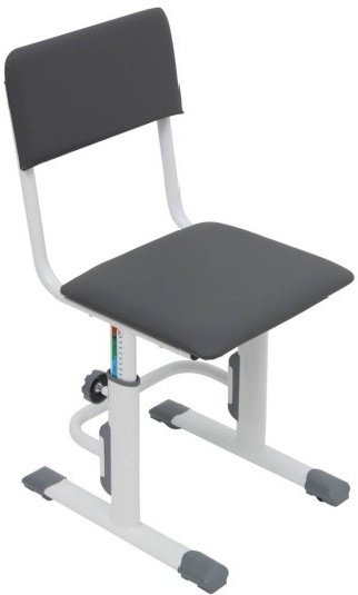 Стул Polini City Smart L 0001557.55 серо-белый купить,NaN