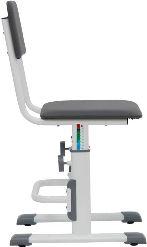 Стул Polini City Smart L 0001557.55 серо-белый купить,NaN