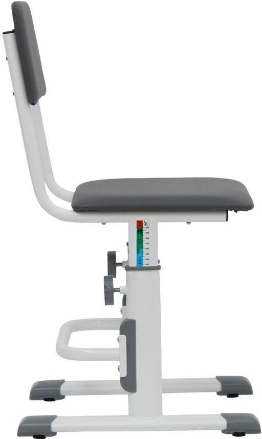Стул Polini City Smart L 0001557.55 серо-белый купить,NaN