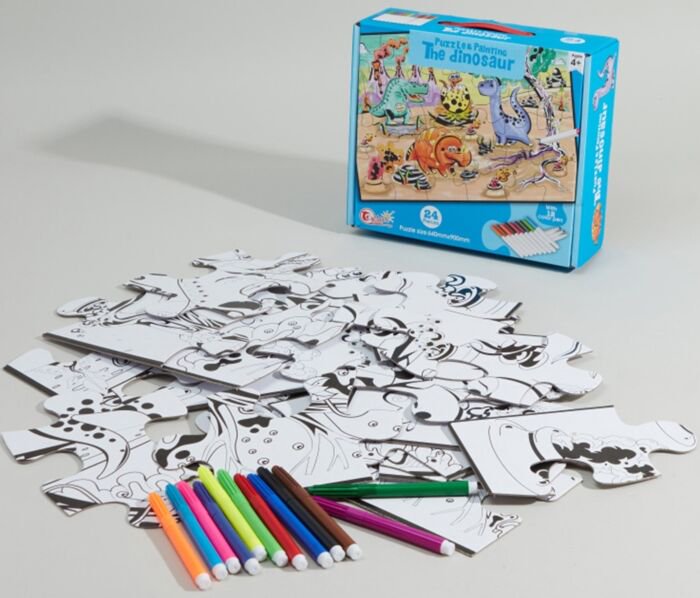 Пазлы Puzzles Динозавры 24 детали купить,NaN