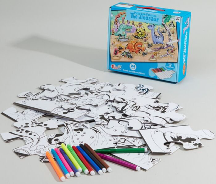 Пазлы Puzzles Динозавры 24 детали купить,NaN