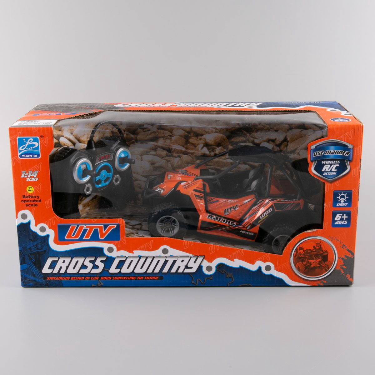 Машинка Cross Country 1:14  Багги  YD898-MT1918/OR оранжевая купить,NaN