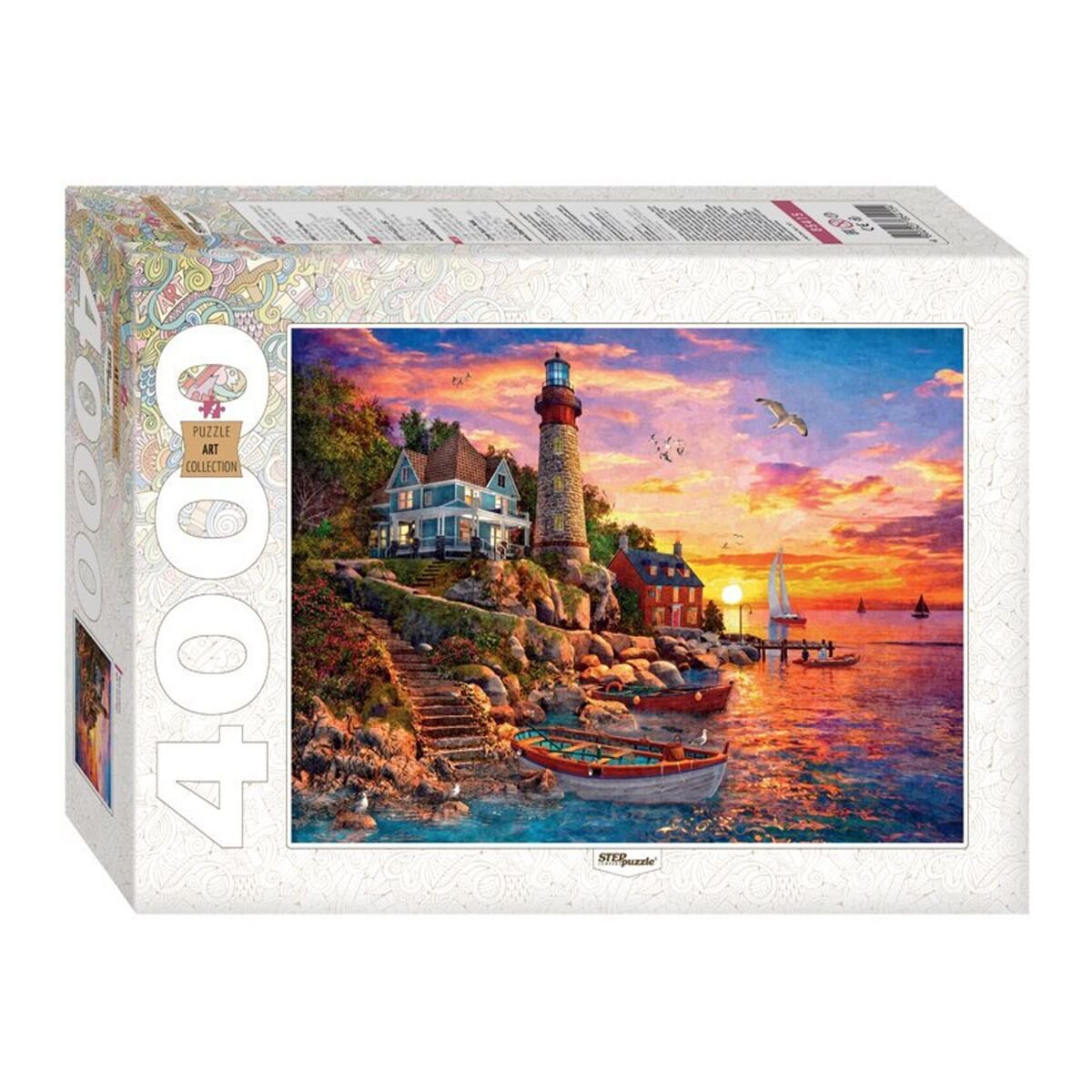 Пазлы Step Puzzle Маяк на закате 4000 деталей  купить,NaN