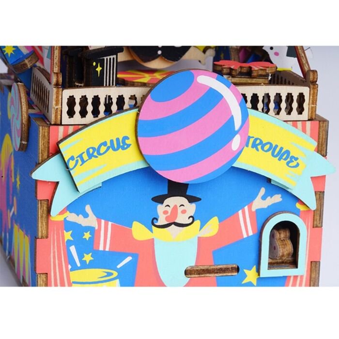  Пазл  Robotime 3D Музыкальная шкатулка Amusement park 92дет купить,NaN