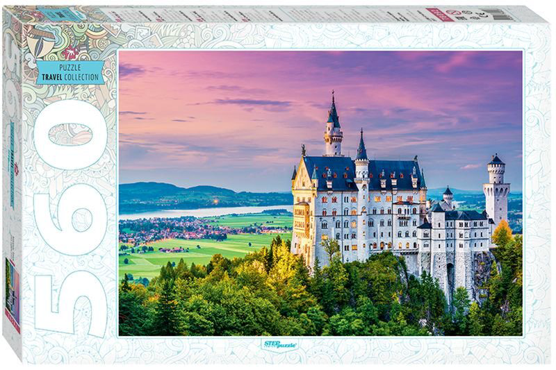 Пазл Step Puzzle Замок Бавария 560дет купить,NaN