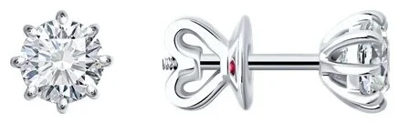 Серьги Diamant 52-222-02347-1 2.19гр купить,809494