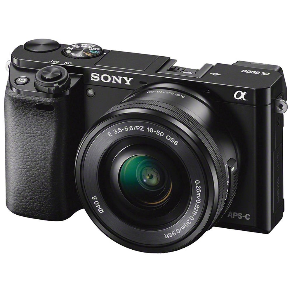 Фотокамера Sony Alpha ILCE-6000LB Kit 16-50mm ILCE6000LB.CEC черный - ForteMarket Фотокамера Sony Alpha ILCE-6000LB Kit 16-50mm ILCE6000LB.CEC черный купить,0