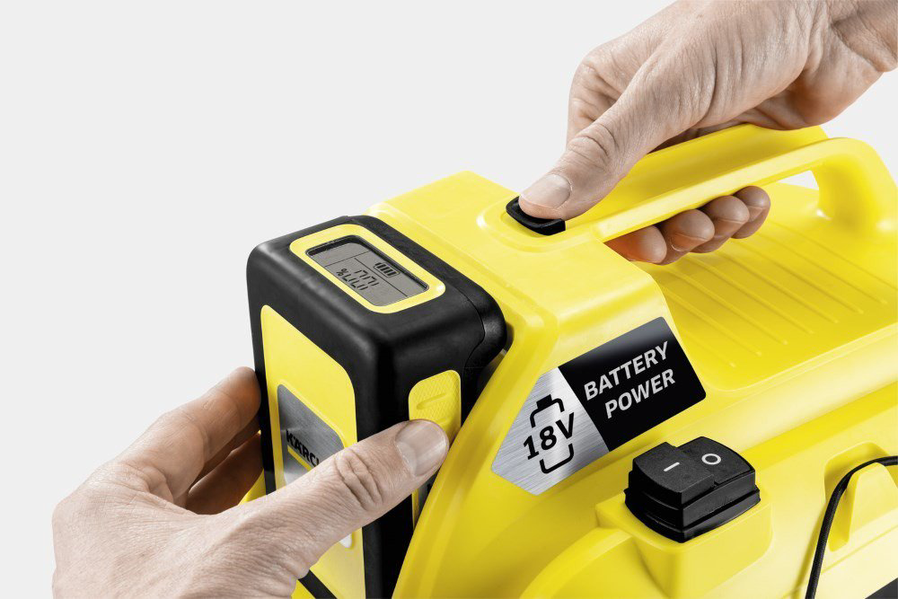 Промышленный пылесос Karcher WD 1 Compact Battery Set купить,106990