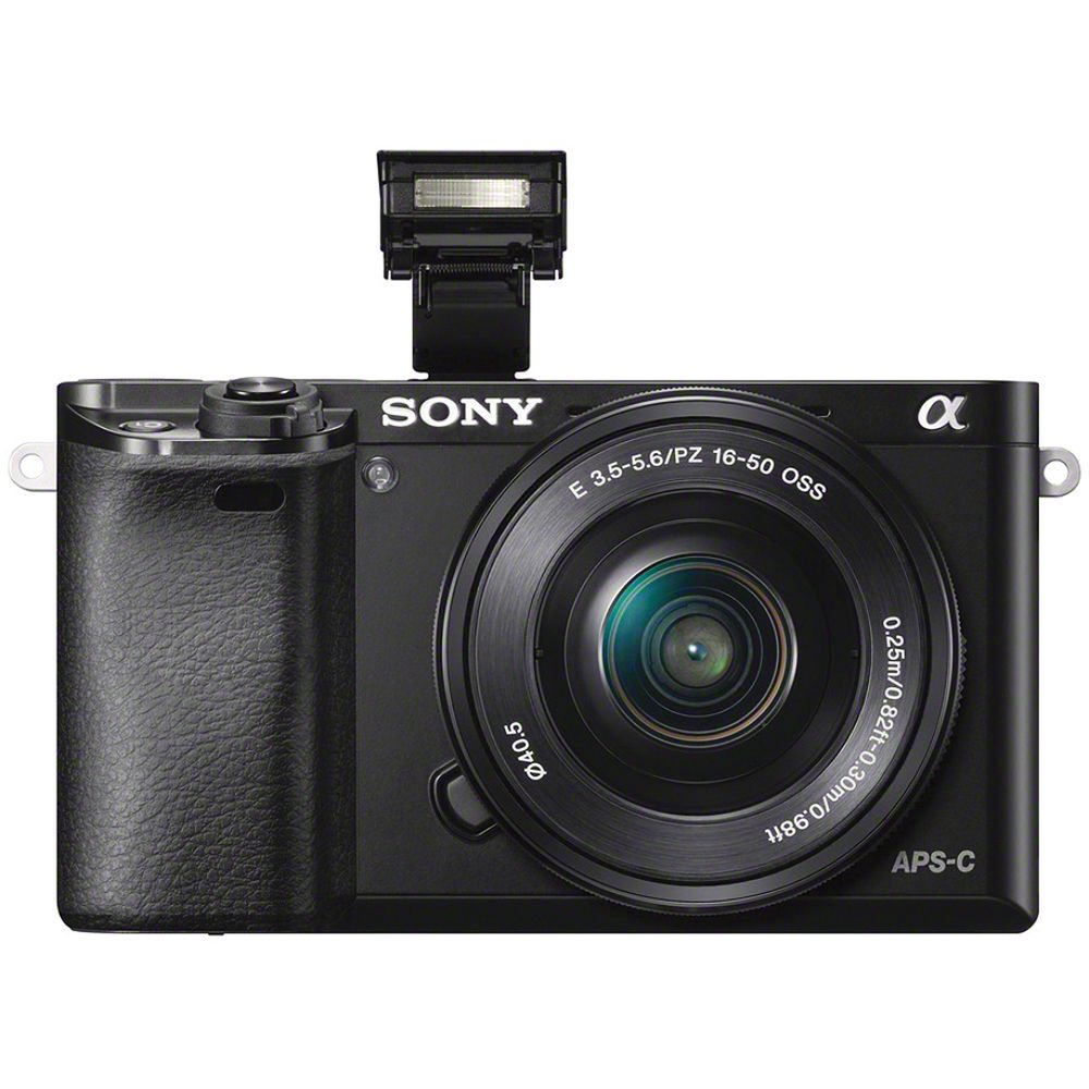 Фотокамера Sony Alpha ILCE-6000LB Kit 16-50mm ILCE6000LB.CEC черный купить,NaN