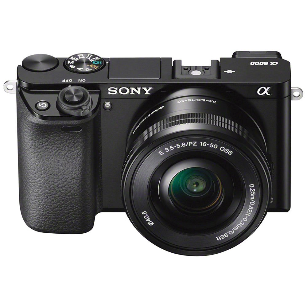 Фотокамера Sony Alpha ILCE-6000LB Kit 16-50mm ILCE6000LB.CEC черный купить,NaN