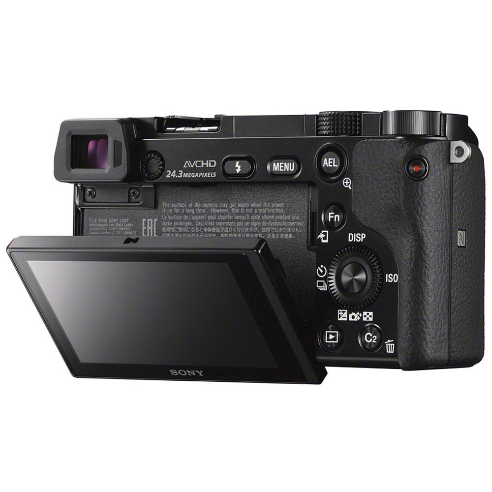 Фотокамера Sony Alpha ILCE-6000LB Kit 16-50mm ILCE6000LB.CEC черный купить,NaN