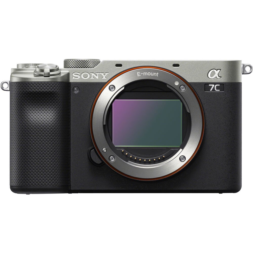 Фотоаппарат Sony Alpha ILCE-7C ILCE7CB.CEC серебристый