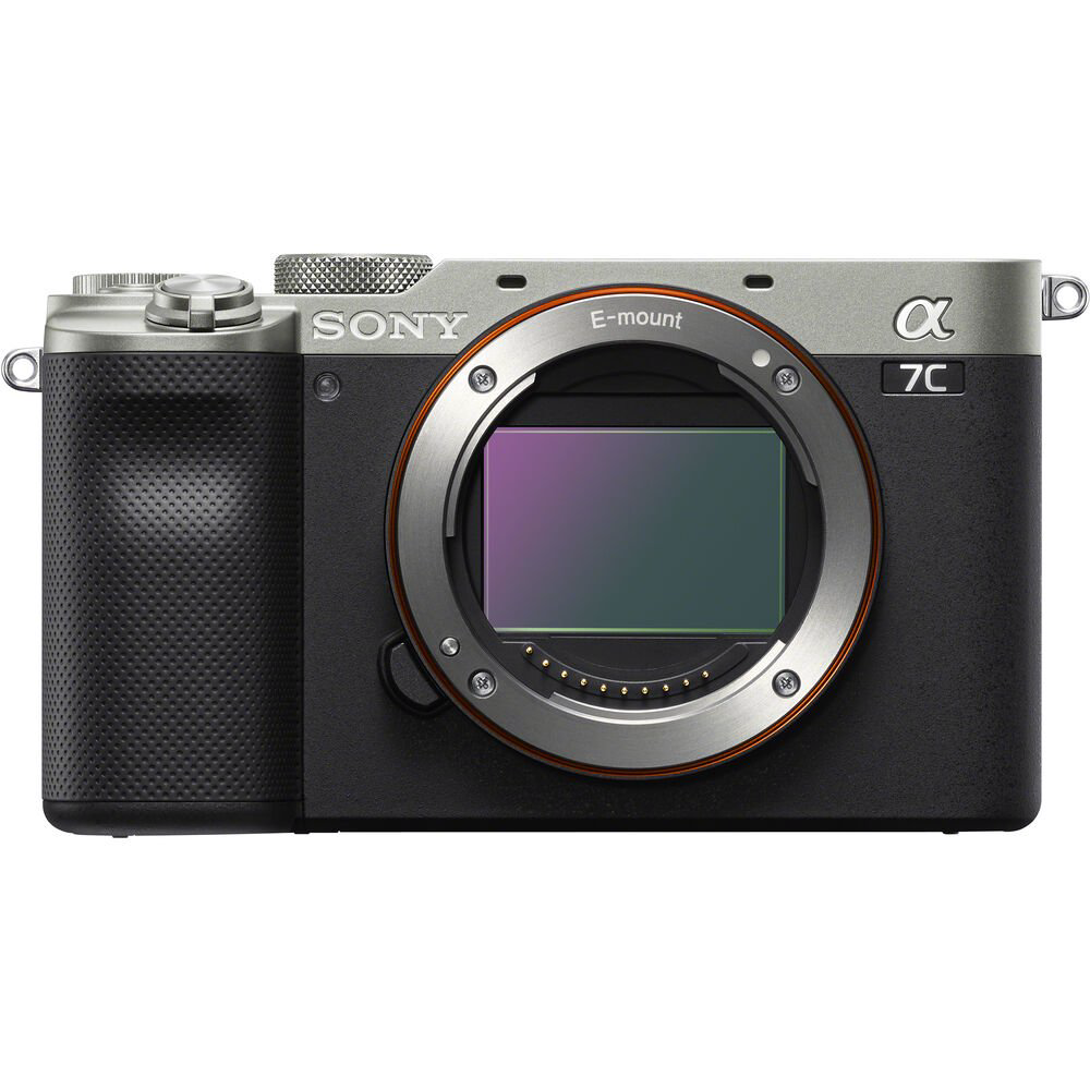 Фотоаппарат Sony Alpha ILCE-7C ILCE7CB.CEC серебристый купить,NaN