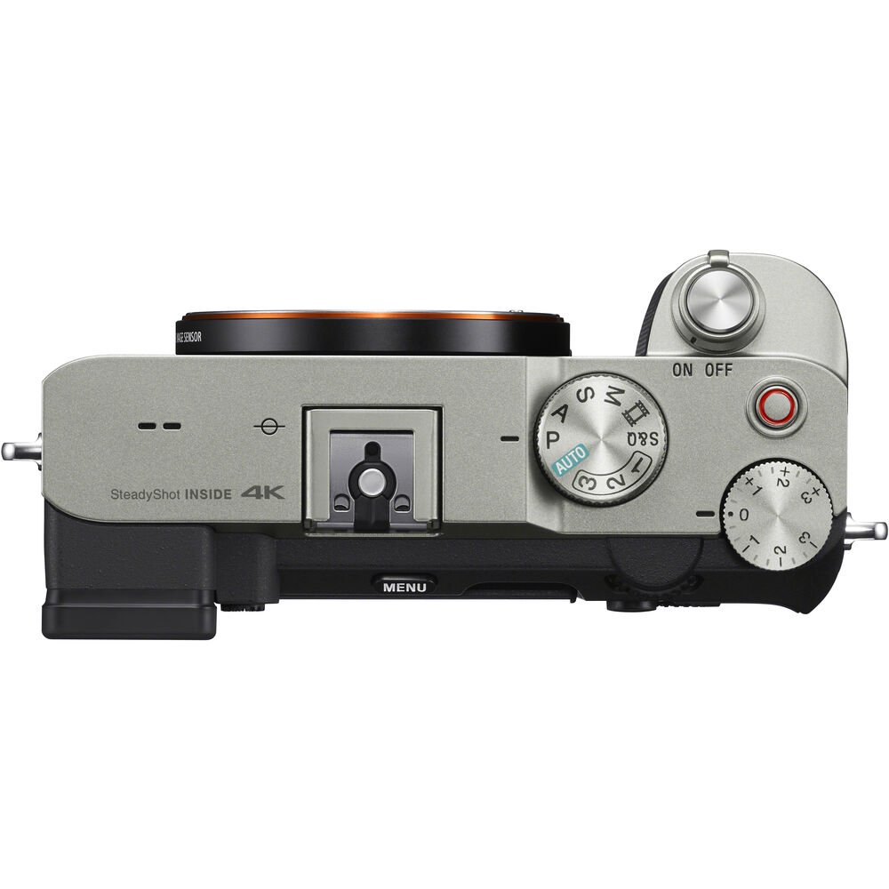 Фотоаппарат Sony Alpha ILCE-7C ILCE7CB.CEC серебристый купить,0
