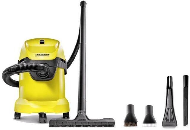 Промышленный пылесос Karcher WD 3 Car 1.628-115.0 желтый - ForteMarket Промышленный пылесос Karcher WD 3 Car 1.628-115.0 желтый купить,0