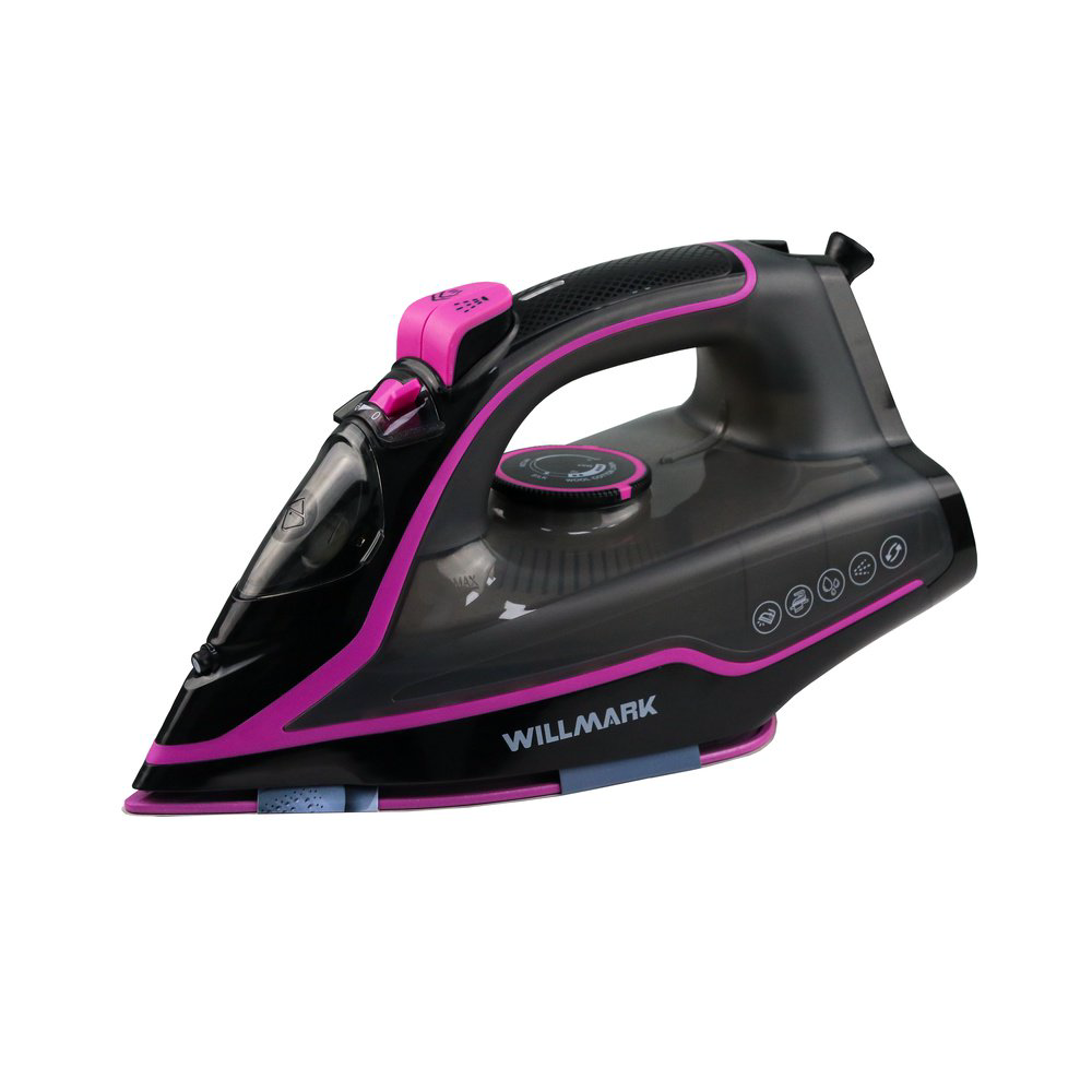 Утюг Willmark SI-2467CBP фиолетовый купить,NaN