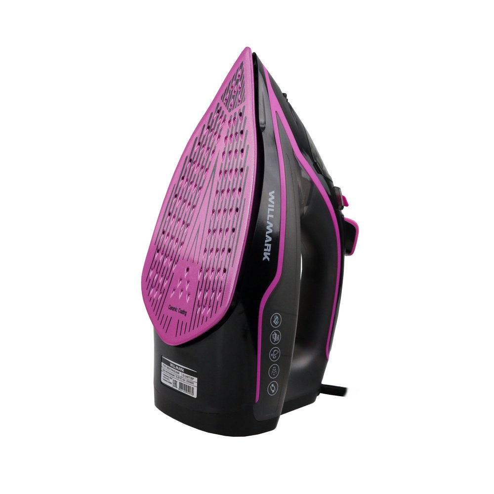 Утюг Willmark SI-2467CBP фиолетовый купить,NaN