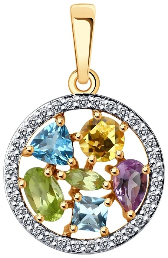 Подвеска Diamant 330-02388-2 1.6гр купить,NaN