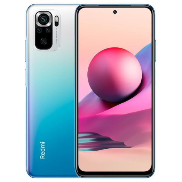 Смартфон Xiaomi Redmi Note 10S 6/64Gb Ocean Blue купить,NaN
