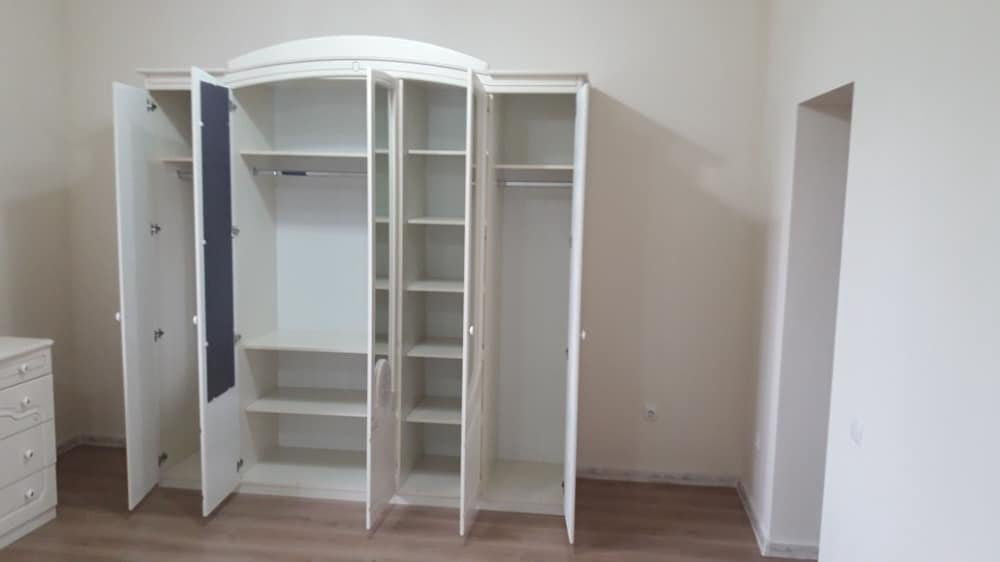 Спальный гарнитур Казахстан Щара 5д жемчуг белый купить,NaN