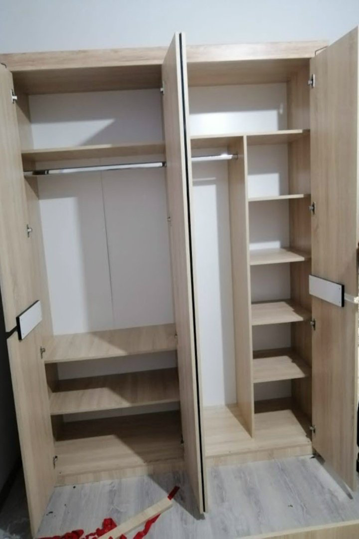 Спальный гарнитур Меркин Элегант-2 4Д Dominika дуб светлый купить,349990