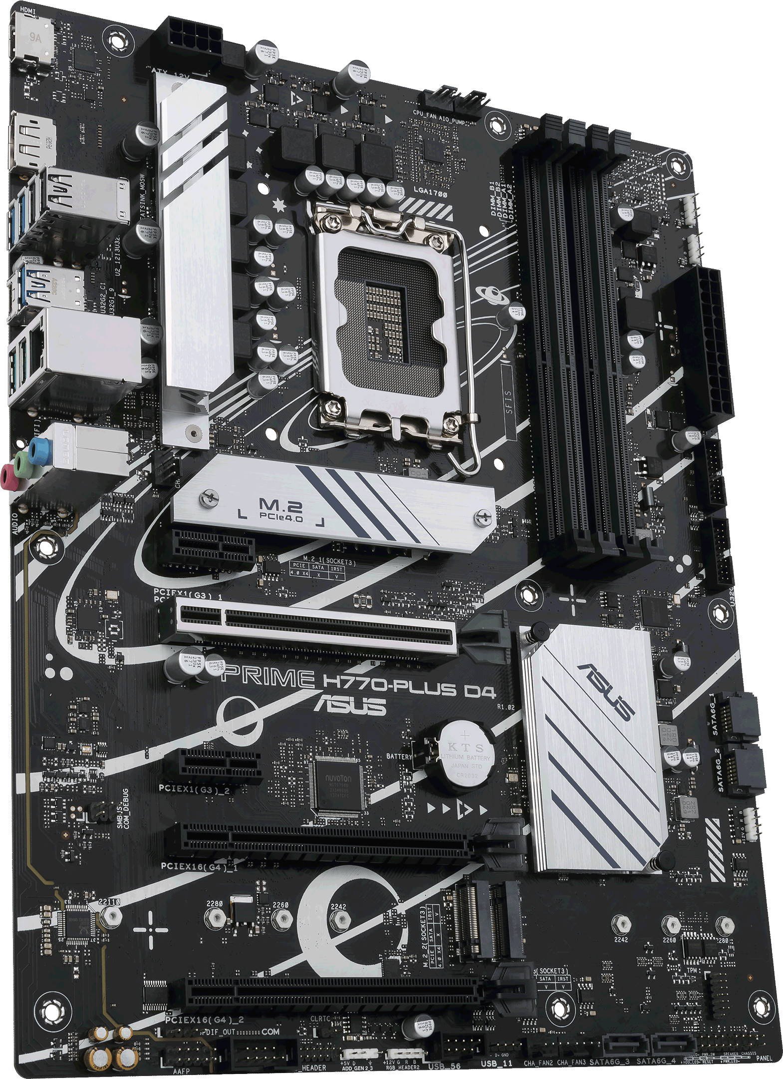 Материнская плата Asus Prime H770-Plus D4 купить,0