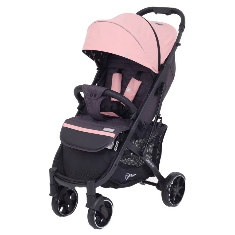Коляска прогулочная Rant Life Star RA102 cloud pink  купить,NaN