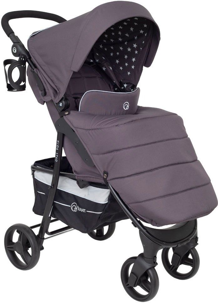 Коляска прогулочная Rant Kira Star RA055 Moon Grey купить,NaN