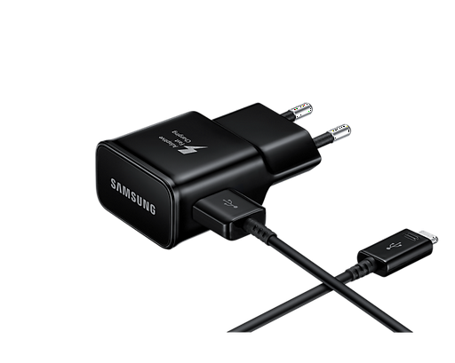 Зарядное устройство Samsung EP-TA20EBECGRU черное